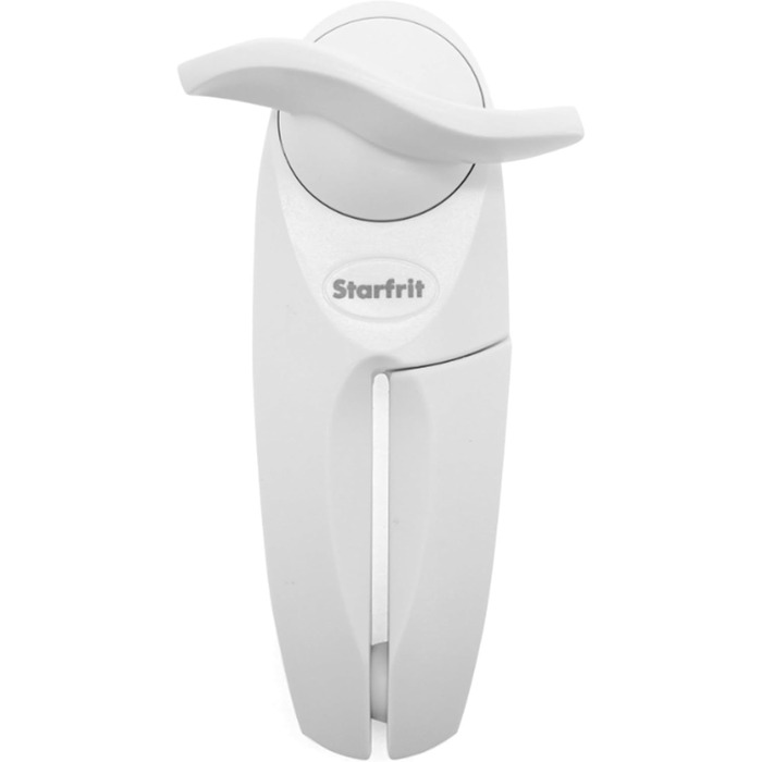 Консервний ніж Starfrit 093208, білий, ручний відкривач для банок