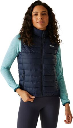 Жіноча тепла жилетка Regatta Hillpack II 36 Navy - водонепроникна жилетка для активного відпочинку