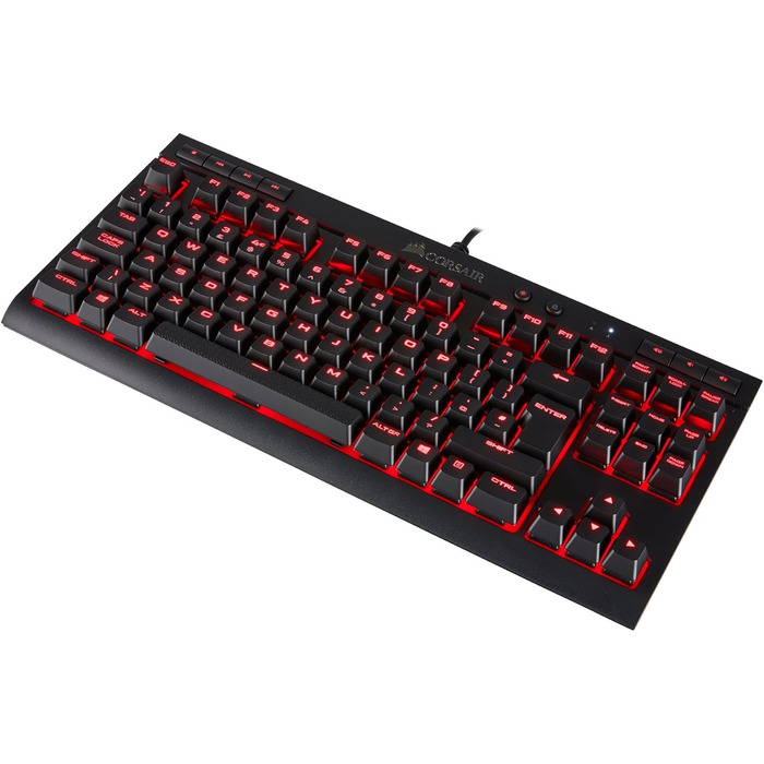 Механічна ігрова клавіатура Corsair K63 RGB з клавішами Cherry MX Rapidfire
