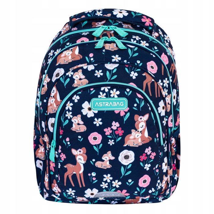 Багатофункціональний шкільний рюкзак AstraBag, синій, 20 л