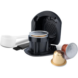 RECAFIMIL Адаптер для капсул Nespresso, багаторазовий конвертер для кавових капсул, тримач, сумісний з Genio S/Piccolo XS