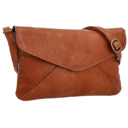 Сумка Gusti Leder Karisma Vintage – шкіряна сумка-листоноша коричневого кольору з магнітним закриттям та регульованим ремінцем