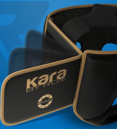 Maya Hide Boxing Headgear - Premium Leather Headguard for Kickboxing, MMA, Muay Thai, Karate, Taekwondo & Krav Maga Training - Golden Standard