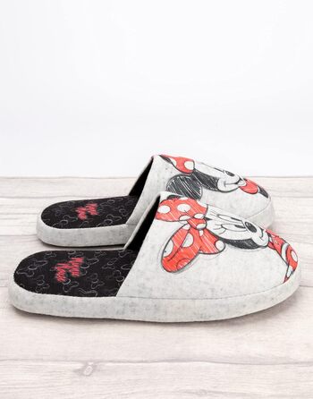 Домашні тапочки Disney Minnie Mouse для жінок, сірі, розмір 38/39 EU