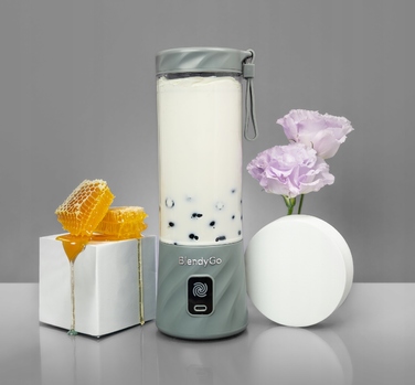 Бездротовий стаціонарний блендер BlendyGo 3, 250 Вт, сріблястий/сірий, 0,55 л