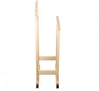 Дерев'яна вішалка для одягу MAURY'S Pratic, бук, 44x25x98 см, натуральний колір