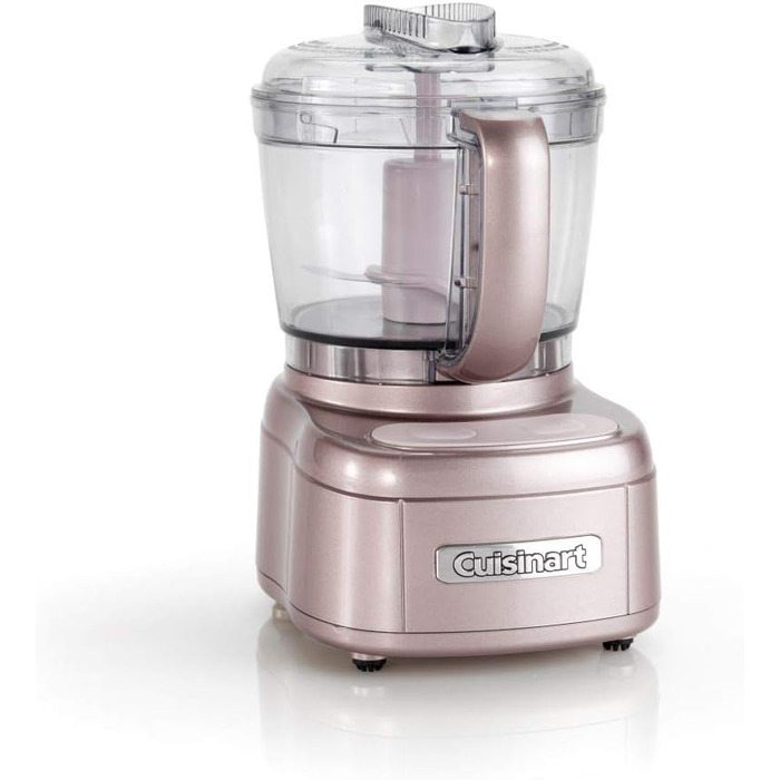 Cuisinart Mini Prep Pro, compact mini food processor, onion chopper, mixer mill, spice mixer, pulse function and drizzle holes, 900 ml capacity, dishwasher safe, easy to use, Rose