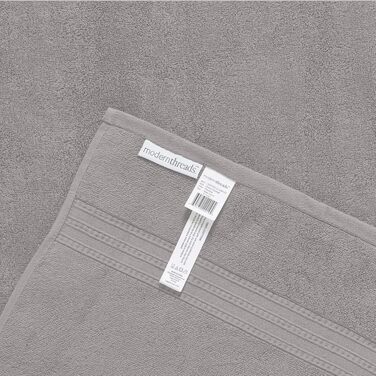 Набір махрових рушників Jacquard від Modern Threads Amrapur Overseas Artesia, двосторонні, 6 шт., колір шавлія/сірий