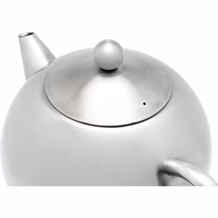 Bredemeijer small, rounded double-walled teapot 0.5 Liter (Matte, 2.0 L)