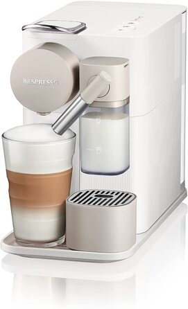Капсульна кавомашина DeLonghi Nespresso Lattissima One EN510.W, 1450 Вт, 19 бар