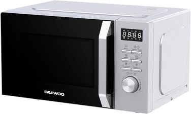 Мікрохвильова піч Daewoo MD-FC206SB 20L, 700W, з грилем, срібна