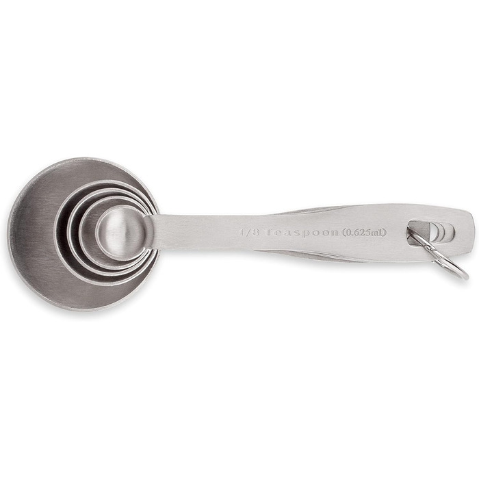 Hushåll's Stainless Steel Serving Spoon Set – 5-Piece, Durable, for Dry Foods, Spices, or Liquids