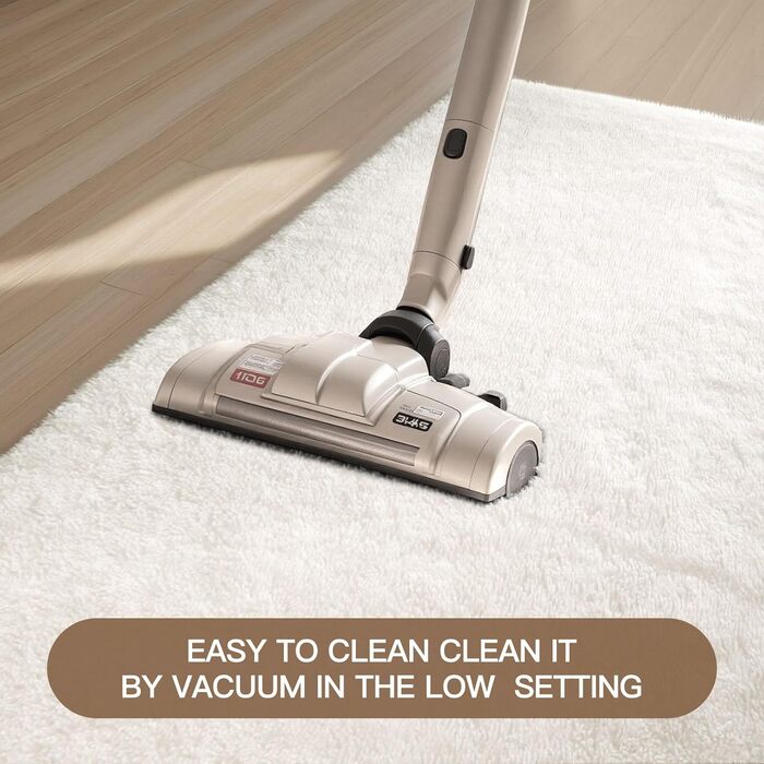 Килим Sour Lemon для вітальні, спальні, 160x230 см, з товстим ворсом, теплий, м'який, антиковзаючий, сучасний, бежевий