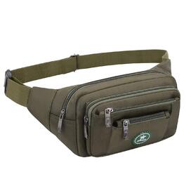 Водонепроникна поясна сумка для чоловіків та жінок, спортивна, для бігу, піших прогулянок, велосипедна сумка, для ножа та туристичного інструменту (оливковий)
