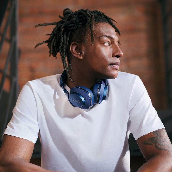 Навушники Bowers & Wilkins PX7 S2 Bluetooth з активним шумозаглушенням, бездротові, Qualcomm aptX™ Adaptive, швидка зарядка, 30 годин роботи, 6 мікрофонів