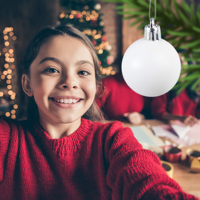 Relaxdays Set of 100 Christmas Baubles