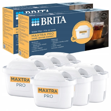 Смінні фільтрувальні картриджі для глека Brita Maxtra Pro Hard Water Expert, 6 шт.