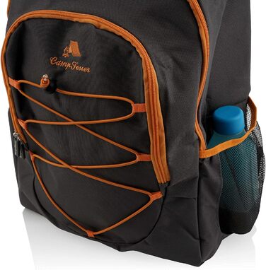 Рюкзак-холодильник CampFeuer 30 літрів: легкий, водонепроникний, для BBQ, кемпінгу, пляжу та активного відпочинку (сірий)