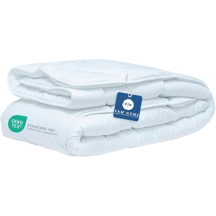 FAM' Home 4 Seasons Baby Bedding Set Cheeky Fox, Children's Bedspread 100 x 135 and 40x60 Pillow |Oeko-Tex Standard 100 Certified| Anti-allergy Option| Suitable for 70x140cm Beds