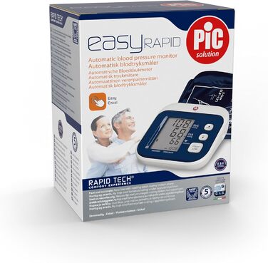 Тонометр Pic Solution EasyRAPID - вимірювач артеріального тиску, 1 шт.