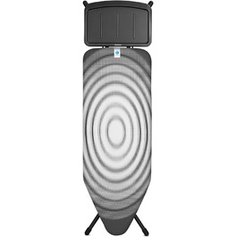 Гладильна дошка Brabantia C XLCOMFORT з підставкою для праски з парогенератором, 124 x 45 см