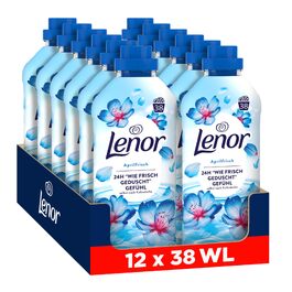 Кондиціонер для білизни Lenor Aprilfrisch, набір 12 шт по 38 прань, аромат Весняна свіжість