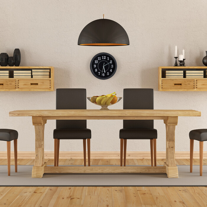 Relaxdays Round Wall Clock 20cm
