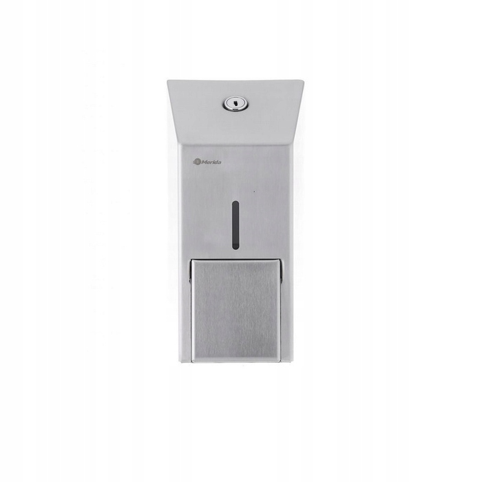 Дозатор для рідкого мила зі сталі Merida Stella Mini 400 мл, DSM102