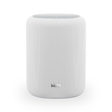 WiiM Sound Lite – Розумна колонка з Alexa, Wi-Fi 6E, Bluetooth 5.3, Hi-Res 24-bit/192kHz, AI RoomFit, 100W, для ПК та TV, Біла