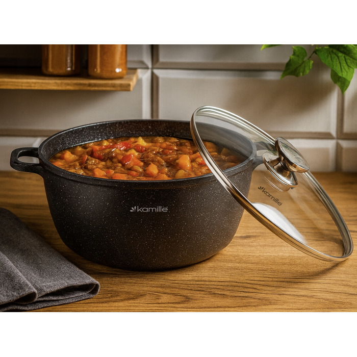 Каструля традиційна Kamille, 10 л