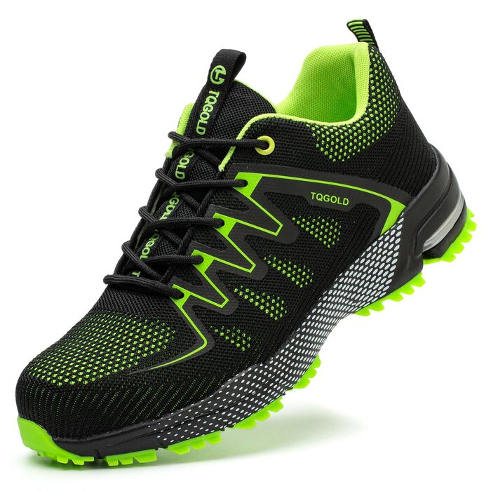 Черевики робочі AONEGOLD для чоловіків та жінок. Легкі, дихаючі, з металевим капаком, антиковзаючі. Розміри 36-48 EU.