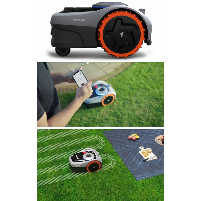 Робот-газонокосарка Segway Navimow i-105E RTK, ширина стрижки 18 см