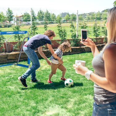 Relaxdays Football Goal