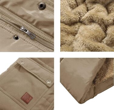 Тепла чоловіча жилетка KEFITEVD на осінь/зиму: комфорт та стиль для полювання та роботи (Хакі, розмір L)