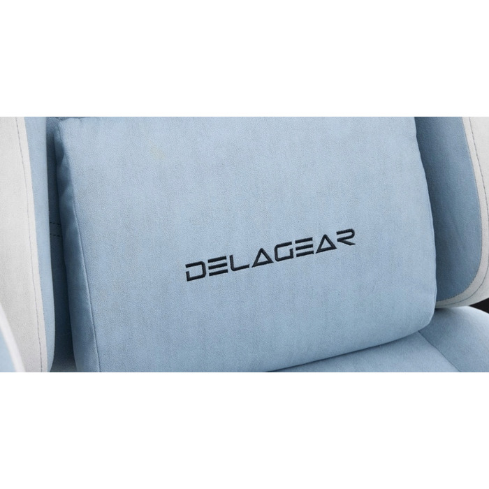 Ігрове крісло Delagear G 325, синій колір, тканинна оббивка