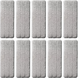 Набір для миття підлоги Formosa 2 з відром з двома камерами | Плоский моп 360° з мікрофібри | Набір містить 12 змінних наволочок