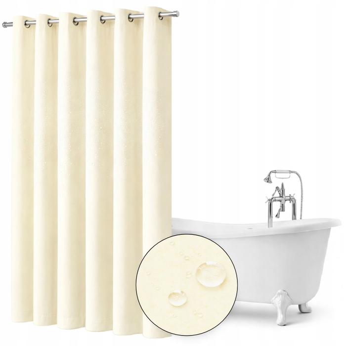 Текстильна штора для ванни NOW-ART 150 x 200 см