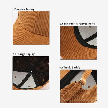 Персоналізована бейсболка з вишивкою, логотипом та друком фотографії. Регульована кепка в подарунок на Різдво для мами, тата, чоловіка, жінки, друга. (Бейсболка з корду)