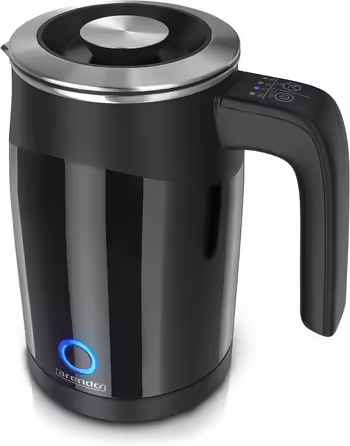 Arendo 0.5L Stainless Steel Kettle with Temperature Setting in Double-Walled Design - 0.5L Water Capacity - 5 Adjustable Temperature Levels - Single Teakettle - Keep-Warm Function - Energy-Saving