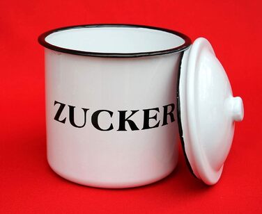 Ambiente Haus 51206 Tea/Coffee/Sugar Box 12 cm Enamelled