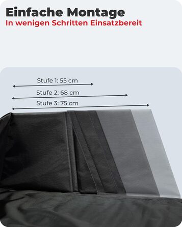 Захист для багажника автомобіля Achilles з боковинами та захистом краю, килимок у багажник, захист для собак, універсальний
