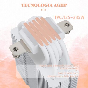 Thermalright Assassin King 120 SE ARGB: Кулер для CPU з 5 Heatpipes та PWM вентилятором TL-C12C-S, сумісний з AMD AM4/AM5 та Intel LGA 1700/1150/1151/1200