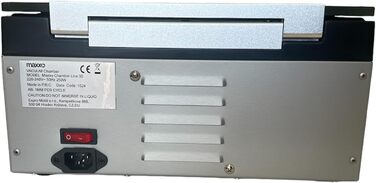 Професійний вакууматор Maxxo VM Profi з подвійною зварювальною лінією, 20 л/хв, 900 мбар, для продуктів харчування, з нержавіючої сталі (камерний вакууматор VM ChamberLine 30)