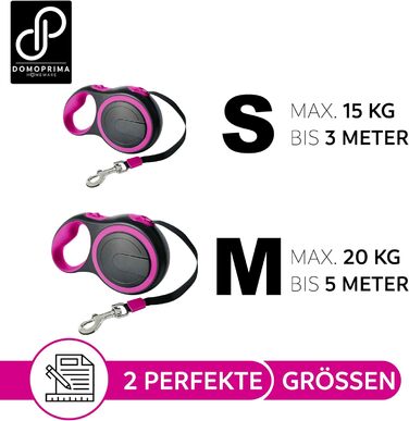 Нашийник для собак DOMOPRIMA: міцний, безпечний, 3 розміри (S, M), 4 кольори (сірий, блакитний, зелений, рожевий)
