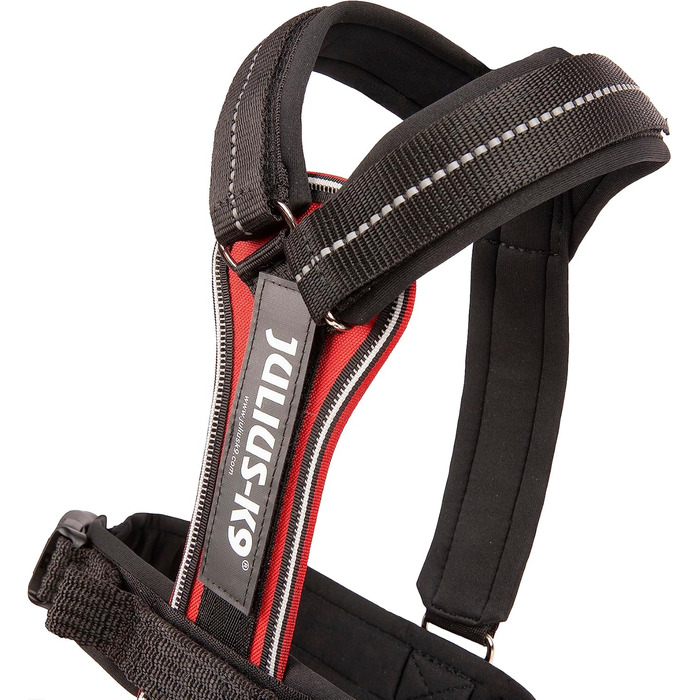 Шлейка для собак Julius-K9 JK9 Sport, розмір XL, червона (1 шт.)