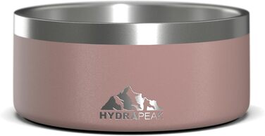 Миска для собак Hydrapeak, неслизька з нержавіючої сталі, велика та маленька, 907 мл / 1,8 л, декілька розмірів, сірий (Графіт)