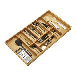 Органайзер для столових приборів Orga-Box BAMBUS 10 відділень для Blum Tandembox/Antaro (819x473 мм) - для кухонь Wellmann, Alno та інших