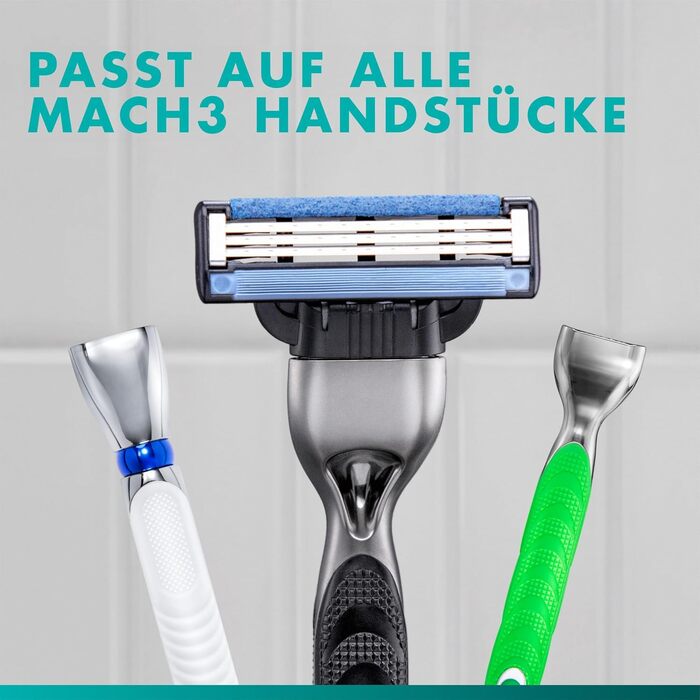 Смінні касети для бритви Gillette Mach 3 для чоловіків, сині, 20 шт