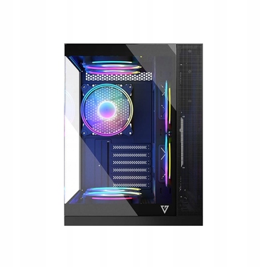 Ігровий корпус для ПК MODECOM VOLCANO PANORAMA ARGB 3F MIDI, сірий