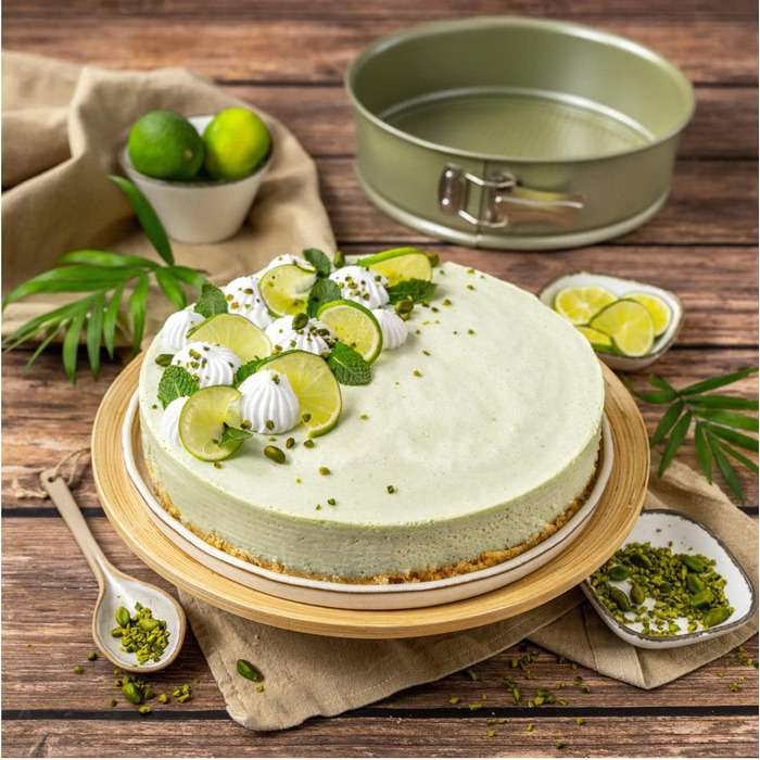 Форма для випічки Zenker Green Vision Ø 20 см з високим бортиком – стабільна та якісна, з антипригарним покриттям Sparkling Green